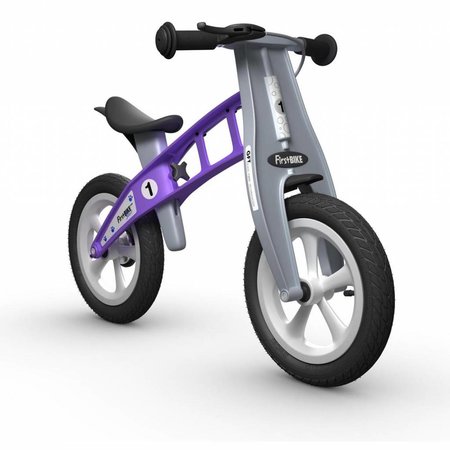 FirstBIKE Loopfiets Street Violet - met rem