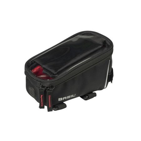 Basil Frametas Sport Design 1 liter Zwart met smartphone venster