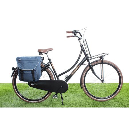 Beck Dubbele fietstas Sporty 30L Blauw