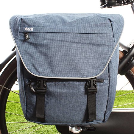 Beck Dubbele fietstas Sporty 30L Blauw