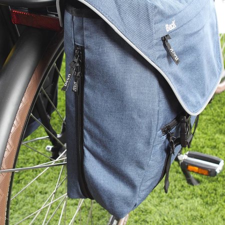 Beck Dubbele fietstas Sporty 30L Blauw