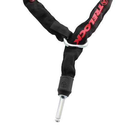 TRELOCK ZR Insteekketting 355 Zwart-rood - 100 cm