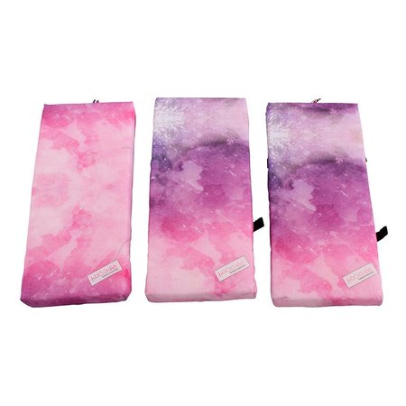 Hooodie Cushie Watercolors - zacht en hip fietskussentje voor op bagagedrager