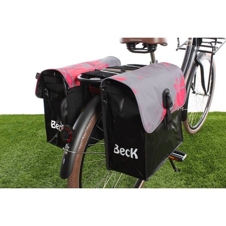 Beck Dubbele fietstas 35L Small Tangram