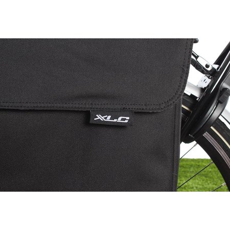 XLC Dubbele fietstas 35L Zwart