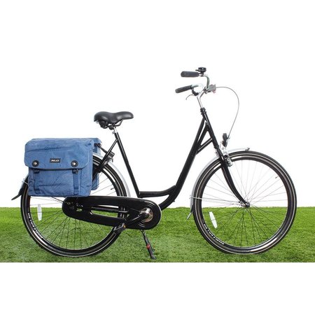 XLC Dubbele fietstas Lux 34L Blauw