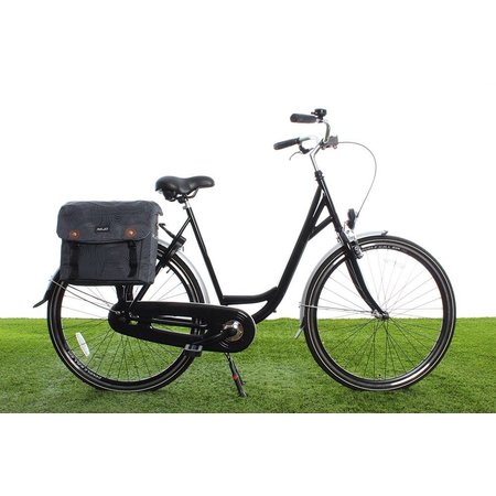 XLC Enkele fietstas Lux Anthracite Fingerprint 16L Grijs