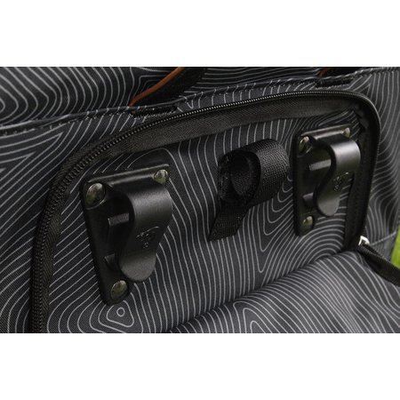 XLC Enkele fietstas Lux Anthracite Fingerprint 16L Grijs
