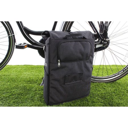 XLC Enkele fietstas Commuter 15L Antraciet