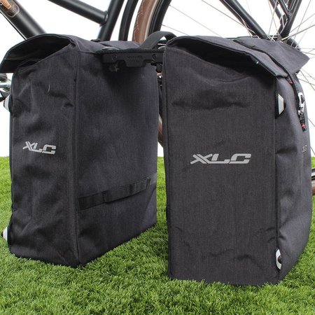 XLC Dubbele fietstas Commuter RT 31L Antraciet