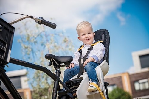 Heel licht fietszitje achterop