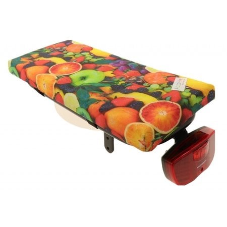 Hooodie Cushie Fruit- zacht fietskussentje voor op bagagedrager