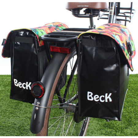 Beck Dubbele fietstas 35L Small Fruit