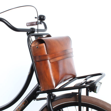 Selle Monte Grappa Enkele fietstas Leather Bag Charleston 7,5L Bruin