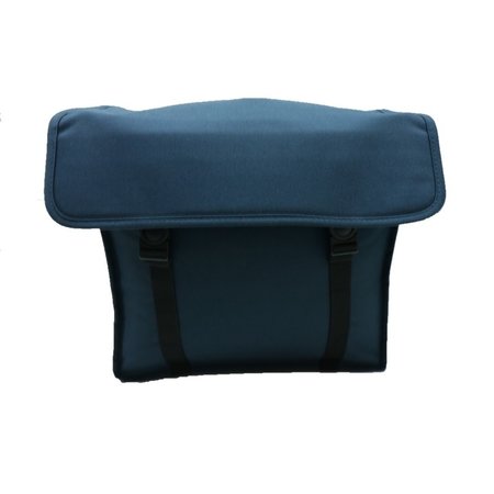 Beck Dubbele fietstas Canvas Medium 48L Blauw