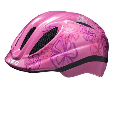 KED Kinderhelm Meggy Trend Roze Bloem XS