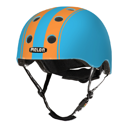 Melon Kinderhelm Dubble Orange Blue XXS-S