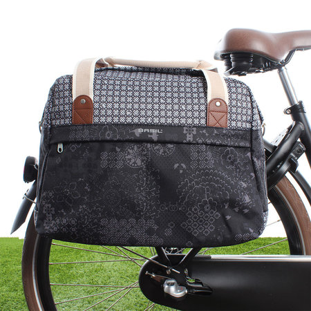 Basil Bohème Carry All Charcoal 18L Zwart