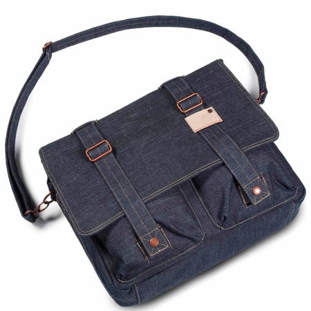 Cortina Kansas Messenger Bag Denim 12L Blauw - Tas voor voordrager