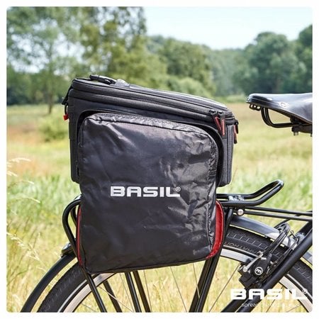 Basil Bagagedragertas Sport Design Trunkbag 7-15L Grijs