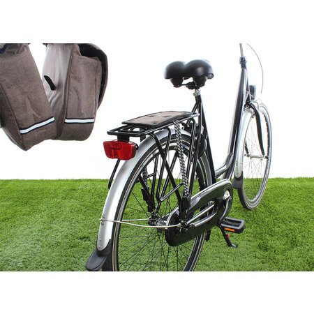 Beck Dubbele Fietstas Pick-Up 23L Bruin