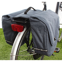 Beck Dubbele Fietstas Pick-Up 23L Jeans