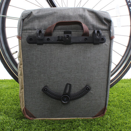 Racktime Enkele fietstas / schoudertas Mia 17,5L Dust Grey/Desert Sand