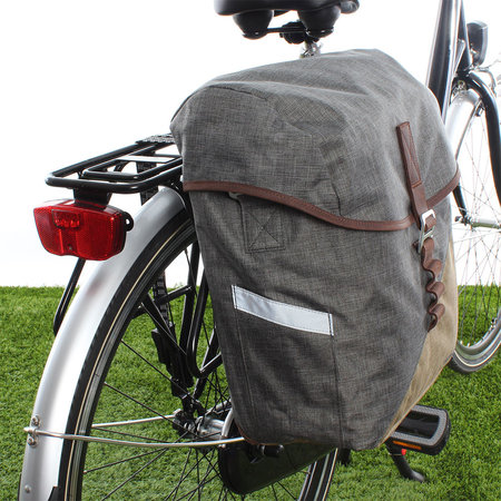 Racktime Enkele fietstas / schoudertas Mia 17,5L Dust Grey/Desert Sand