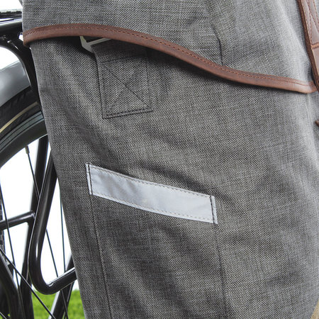 Racktime Enkele fietstas / schoudertas Mia 17,5L Dust Grey/Desert Sand