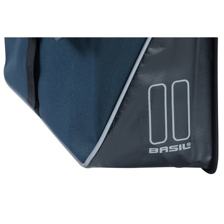 Basil Dubbele fietstas Forte 32L Blauw/Zwart