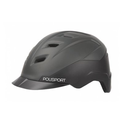 Transformator muis of rat efficiëntie Polisport Fietshelm E'City zwart / donkergrijs L | Helm voor Pedelec -  Fietsparadijs.com