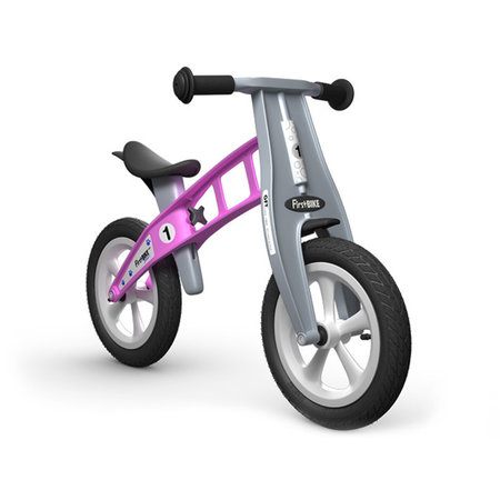 FirstBIKE Loopfiets Street Pink - zonder rem