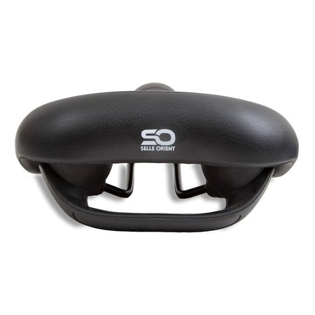 Selle Orient Fietszadel E-Comfort Zwart