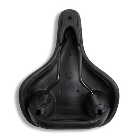 Selle Orient Fietszadel E-Comfort Zwart