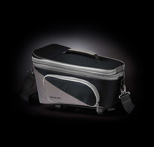 Bagagedragertas Talis Plus zwart/grijs