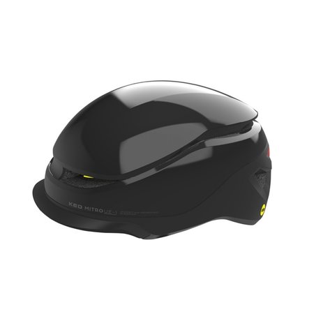 KED Fietshelm Mitro UE-1 Black - M - Met vizier