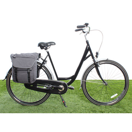 Beck Dubbele fietstas Sporty 30L Grijs