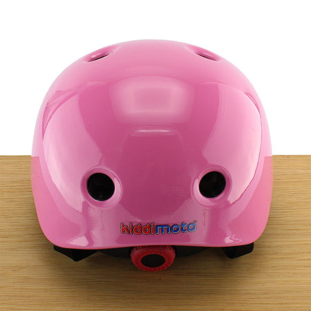 Kiddimoto Kinderhelm Pink Goggle XS