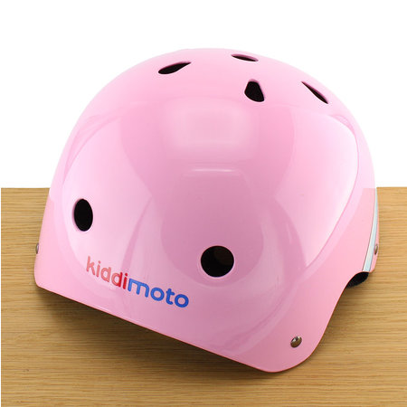Kiddimoto Kinderhelm Pink Goggle Medium