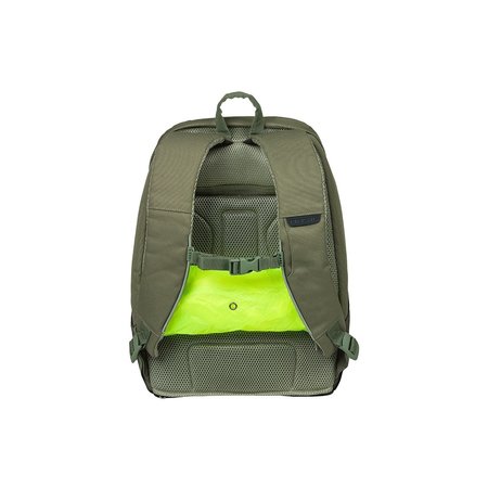 Basil Fietsrugzak B-Safe Nordlicht Backpack 18L Groen