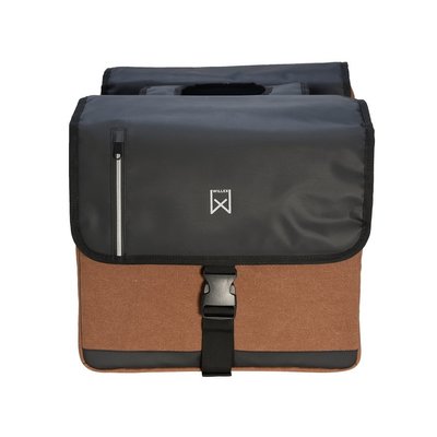 Willex Dubbele Businesstas 30L Bruin/Zwart