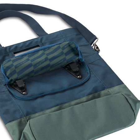 Urban Proof Shopper fietstas 20L Recycled - Blauw/Groen