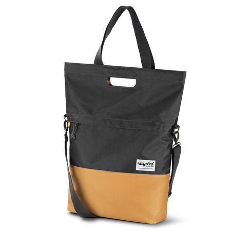 Urban Proof Shopper fietstas 20L Recycled - Grijs/Geel