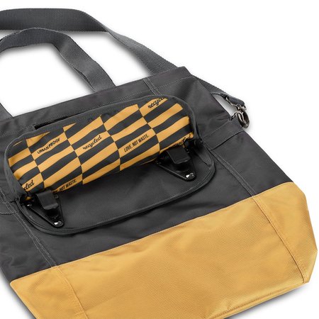 Urban Proof Shopper fietstas 20L Recycled - Grijs/Geel