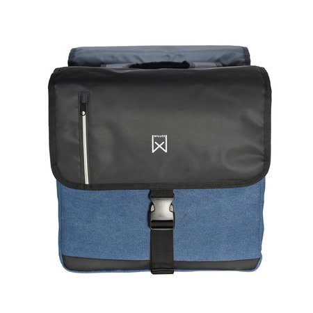 Willex Dubbele Businesstas 30L Blauw/Zwart