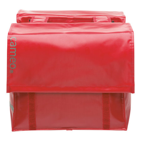 New Looxs Dubbele Fietstas Cameo Bisonyl 46L - Rood