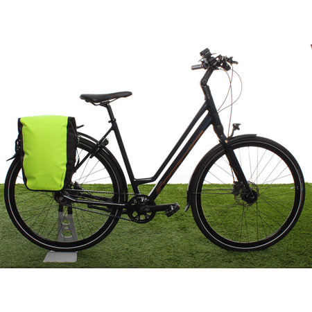 AGU Enkele fietstas Shelter Clean Medium 17L Neon Geel - Waterdicht