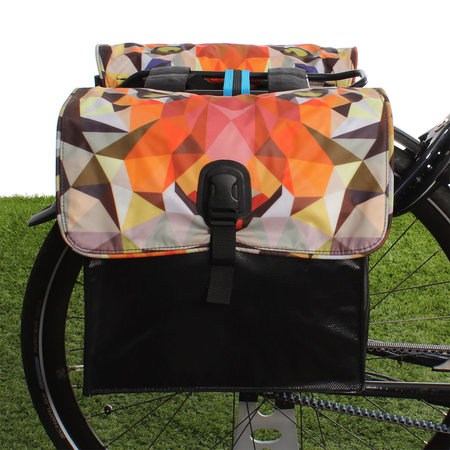 Beck Dubbele fietstas Small 35L Tiger
