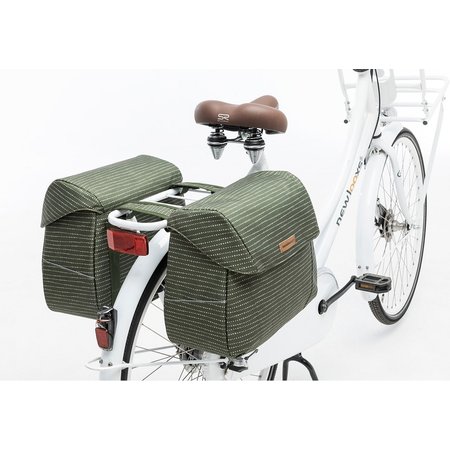 New Looxs Dubbele fietstas Joli Double 37L Nomi Green