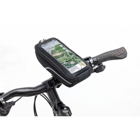 New Looxs Telefoonfietstas Sports Quad 0,6L Zwart